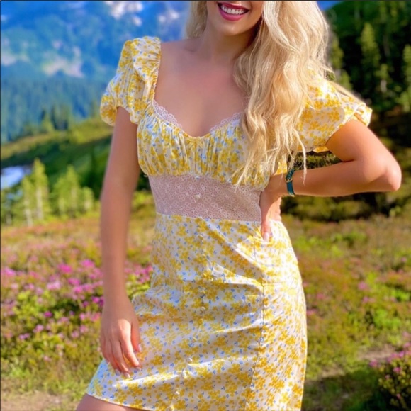 For Love And Lemons Dresses For Love Lemons Daffodil Dress Poshmark